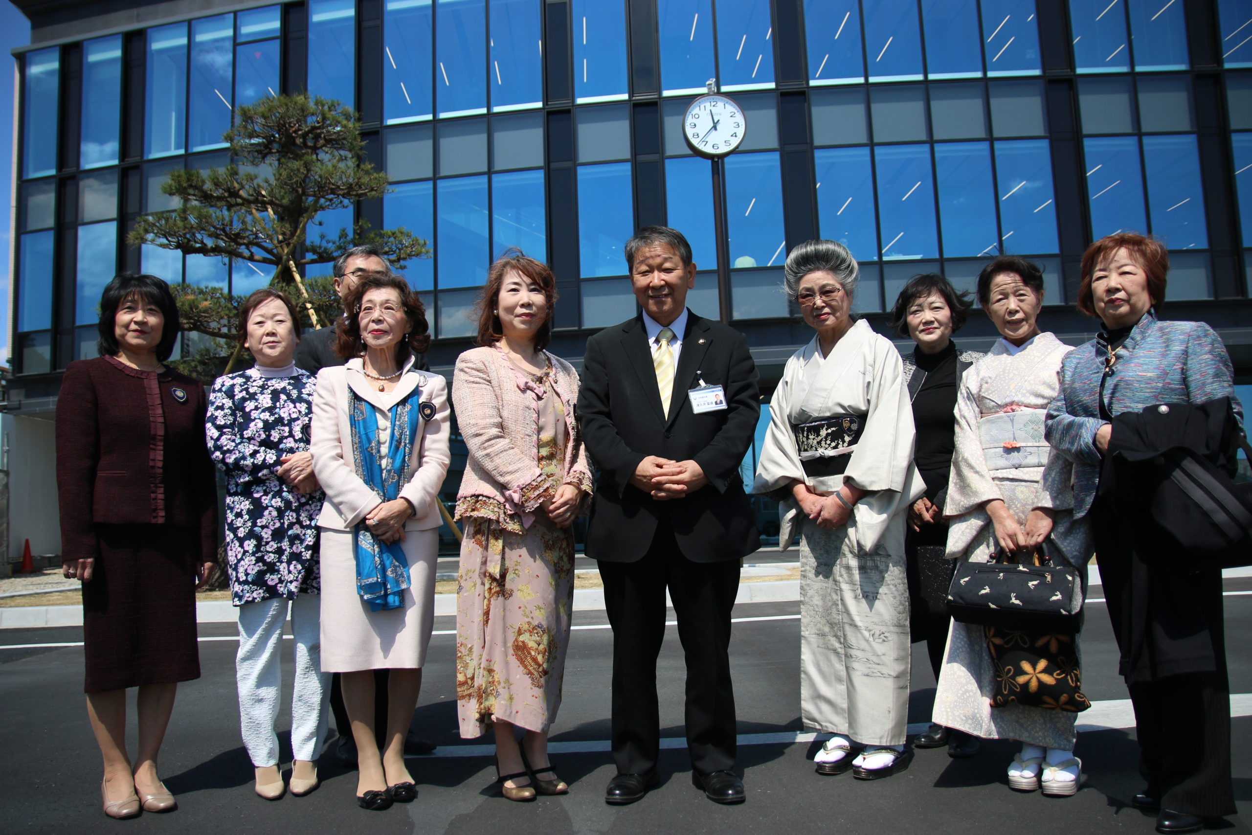 国際ソロプチミスト那須時計台贈呈式